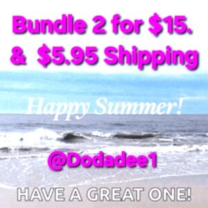 SUMMER SALE 2/$15